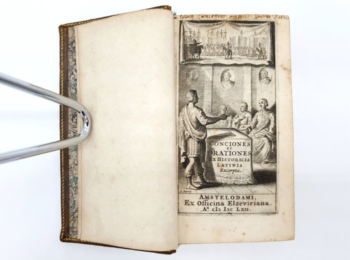 Lodewijk Elzevier III / Salomon Savry - Conciones et orationes ex historicis latinis excerptae - 1662