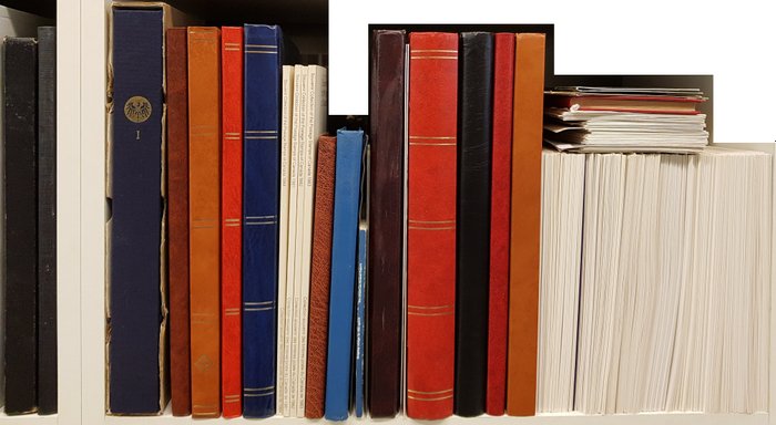 World - Various collections in fourteen books and loose