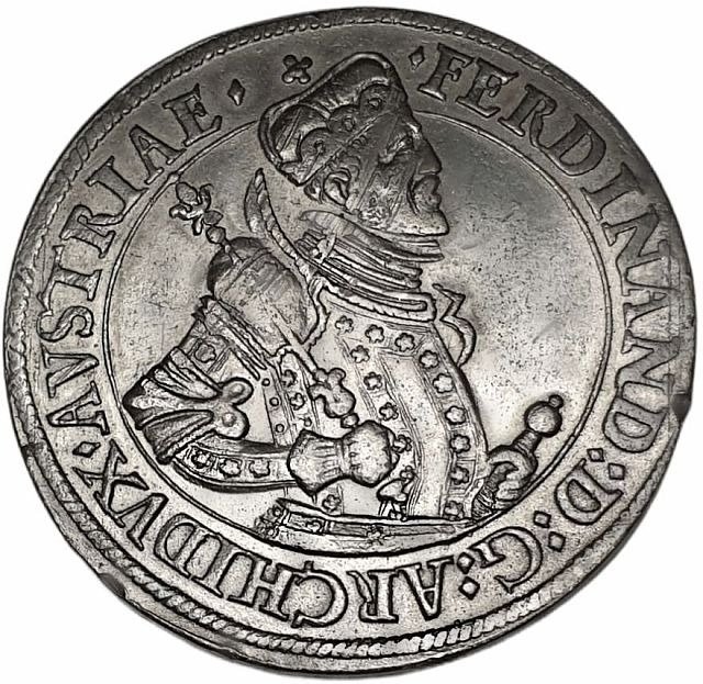 Autriche. Erzherzog Ferdinand, (1564-1595). Reichstaler (1577/1599), Hall.