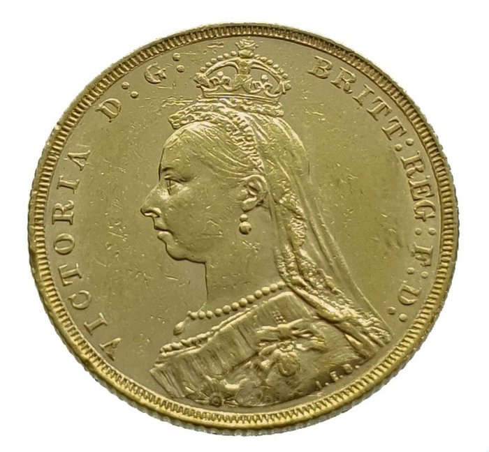 Australia. Sovereign 1889-M Victoria