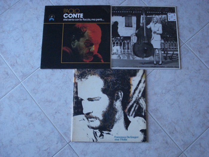 Paolo Conte - Rosanna Casale - Francesco De Gregori - Diverse artiesten - Diverse titels - 2xLP Album (dubbel album), LP Album - Promo persing, Verschillende persingen - 1979/1992