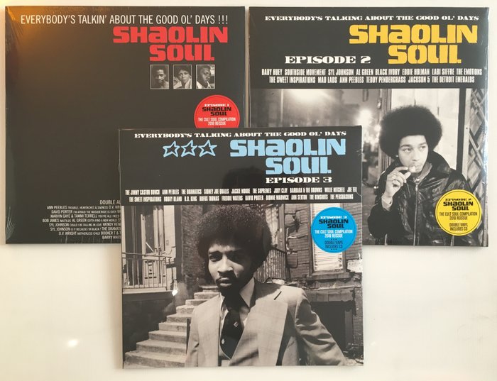Al Green, B.B. King, Marvin Gaye & Related - Shaolin Soul: Episode 1, 2 & 3 - Diverse titels - 2xLP Album (dubbel album) - Heruitgave - 2018/2018