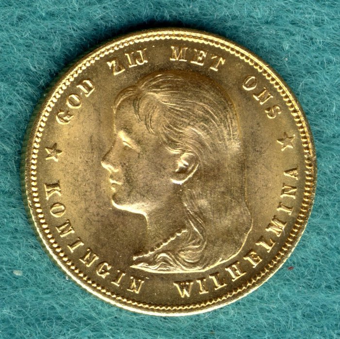 Niederlande - 10 Gulden 1897 - Wilhelmina I.