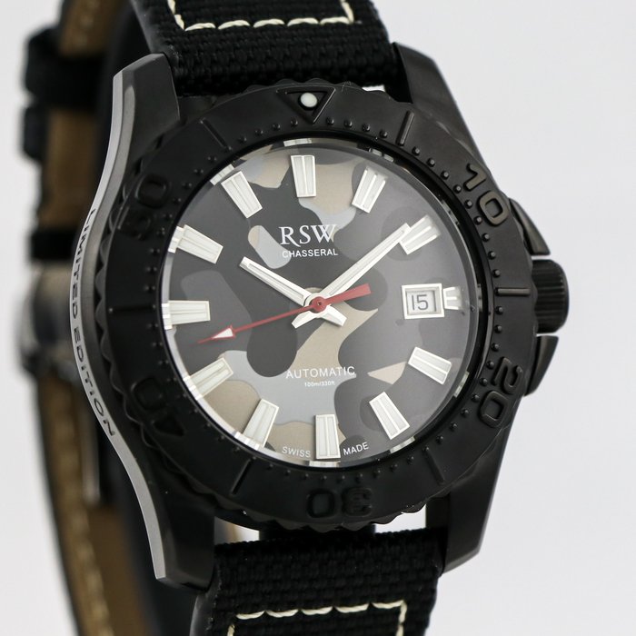 Preview of the first image of RSW - Chasseral - "NO RESERVE PRICE" - Limited Edition - RSWA134-BL-3 - Men - 2011-present.