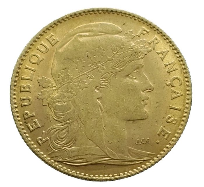 France. 10 Francs 1910 - Marianne