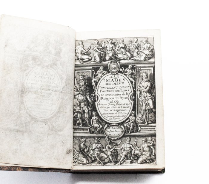 Cartari / Laplonce - Les Images des Dieux [Bound with:] Histoire généalogique des dieux - 1610