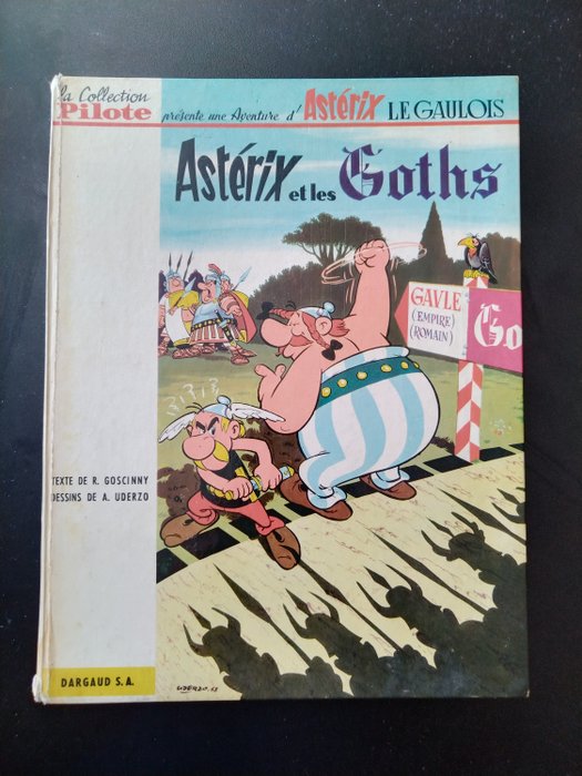 Astérix T3 - Astérix et les Goths - C - 2ème édition - (1963)
