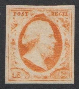 Netherlands 1852 - King Willem III - NVPH 3