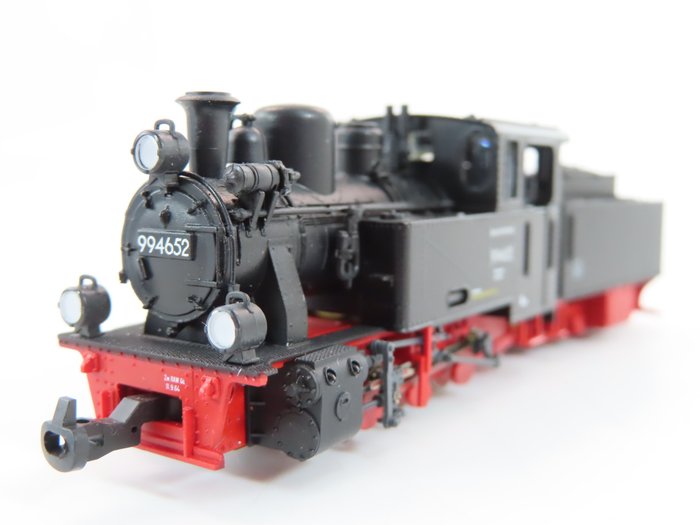 Roco H0e - 33230 - Locomotive à vapeur avec wagon tender - BR 99 - DR (DDR)