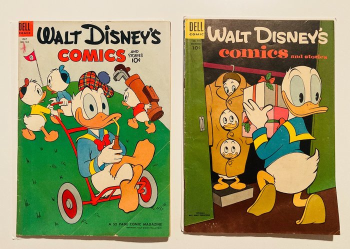Walt Disney's Comics and Stories #164 #171 - Mid grades - Golden Age - Broché - EO - (1954)