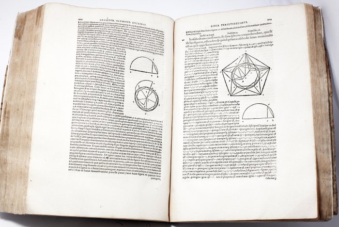 Euclide - Elementorum Geometricorum - 1546