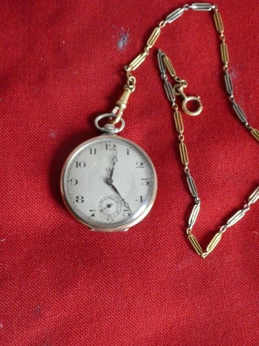 Lip - extra plate - pocket watch NO RESERVE PRICE - Uomo - 1901-1949