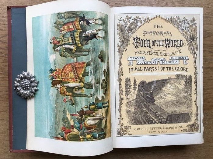 The Pictorial Tour of the World - 1880