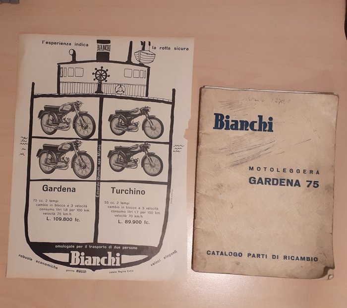 Brochure/cataloghi - Catalogo - bianchi - 1950-1960