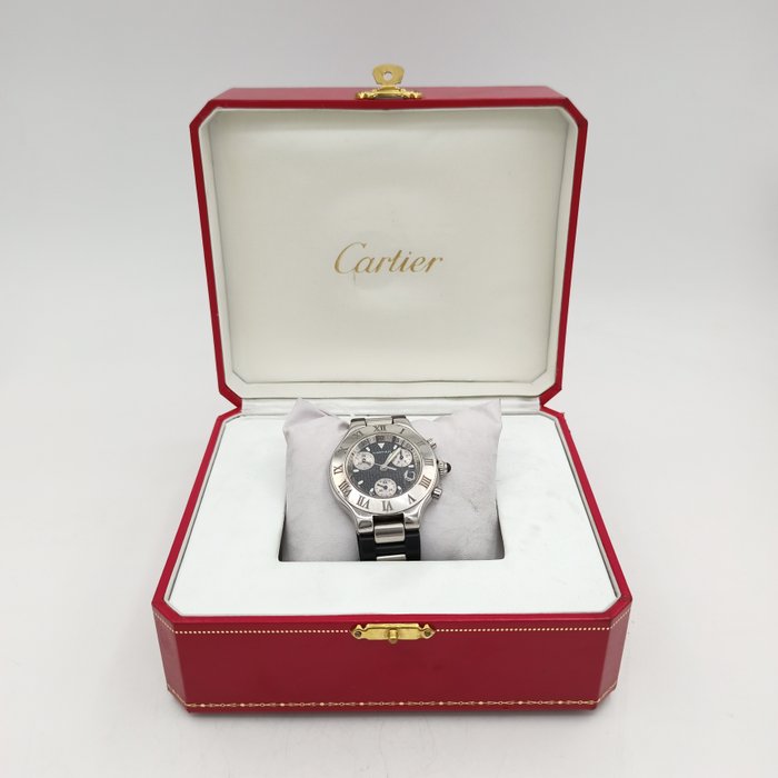 Cartier - Chronoscaph 21 - 2424 - Unisex - 1990-1999