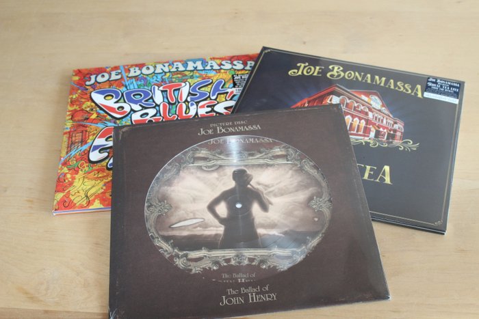 Joe Bonamassa - Live From The Ryman / The Ballad of John Henry /  British Blues Explosion - Titoli vari - Album 2xLP (doppio), Album 3xLP (triplo), Picture Disc Limitato - 180 grammi, Vinile colorato - 2015/2021