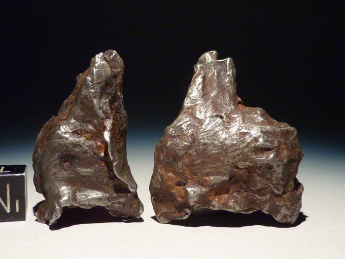 due meteoriti Sikhote-Alin - schegge di esplosione - 47.9 g - (2)