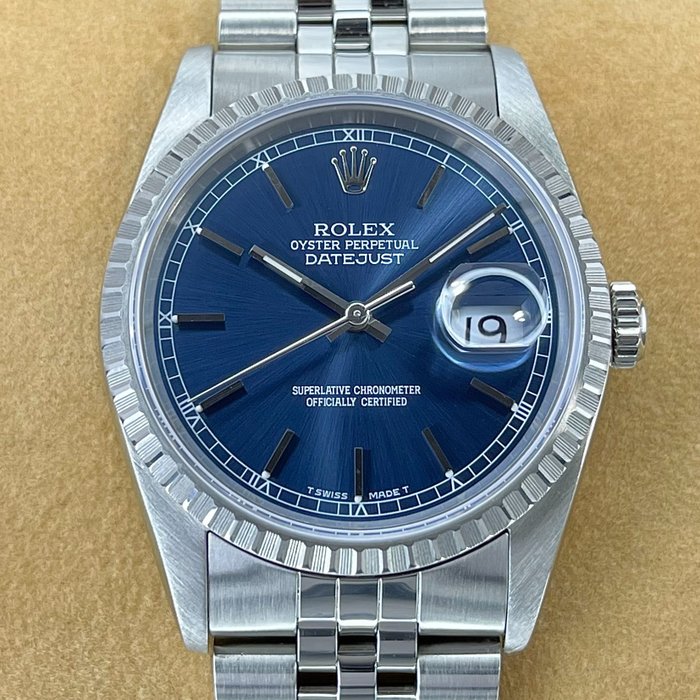 Rolex - Oyster Perpetual Datejust - Ref. 16220 - Unisex - 1989
