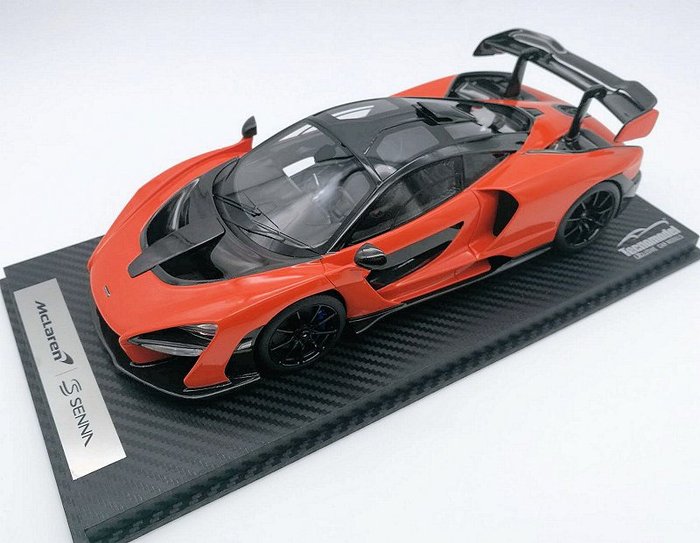 Tecnomodel Exclusive Collection - 1:18 - McLaren Senna 2018 - Limited Edition or 50 pcs. (Individually Numbered)