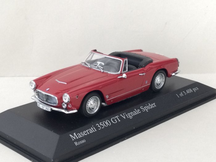 Minichamps - 1:43 - Maserati 3500 GT Vignale Spider 1961 - 400 123231