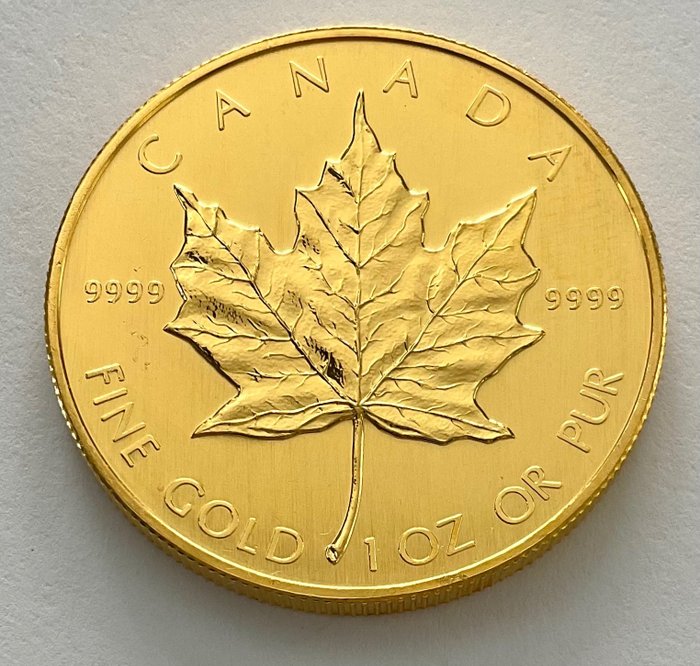 Canada. 50 Dollars 1986 - Maple Leaf - 1 oz