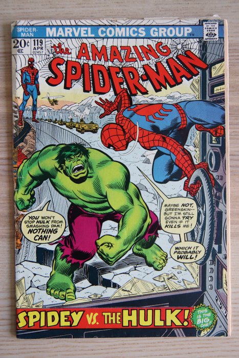 Amazing Spider-Man #119 - The Gentlemans name is ...HULK!