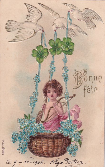Belgique - Fantaisie - Cartes postales (Collection de 225) - 1906