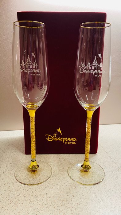 Disneyland Paris - 2 Flutes à Champagne Exlusif - Disneyland Hotel Flutes