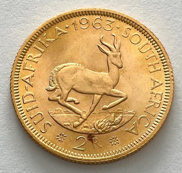 Südafrika. 2 Rand 1963 - Springbok