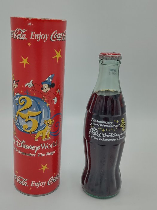 Walt Disney World - Special edition Coca Cola flesje - 25th Anniversary - (1996)