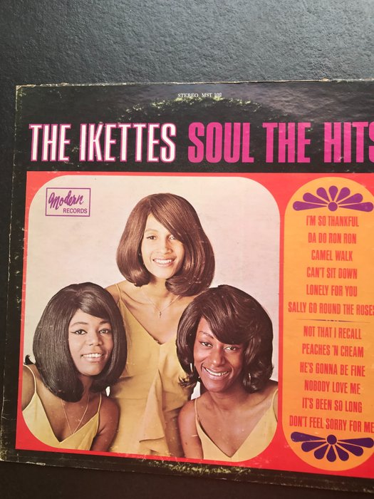 The Ikettes - Soul the Hits - LP Album - 140 gram, 1ste stereo persing - 1966