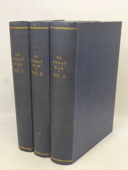 Winston S. Churchill - The Great War : 3 volume set - 1933