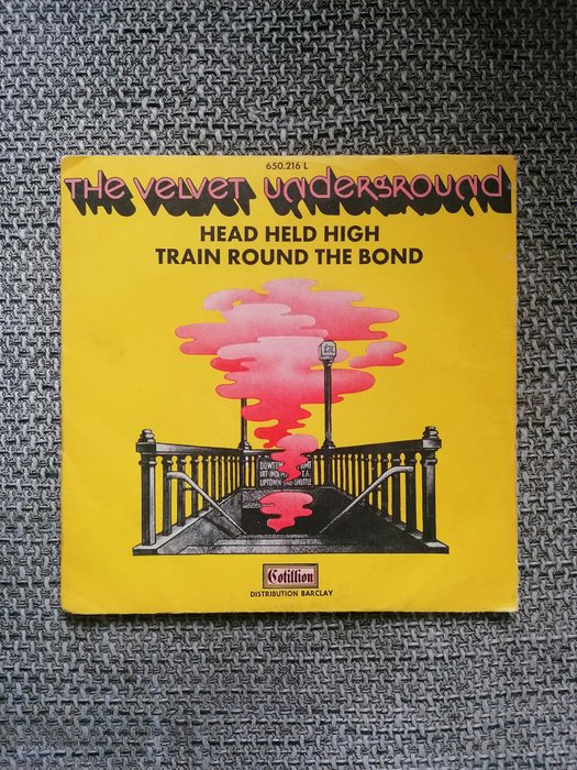 Velvet Underground & Nico - Head Held High / Train Round The Bond [NO RESERVE PRICE] - 45 rpm Single, 7" EP - 1st Pressing - 1971/1971