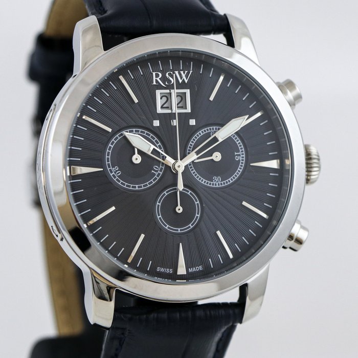 RSW - Swiss chronograph - RSWC111-SL-9 - Ingen mindstepris - Mænd - 2011-nu