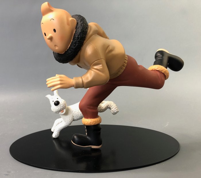 Tintin - Statuette Moulinsart 45937 - Tintin Nostalgie l'aviateur - (2004)