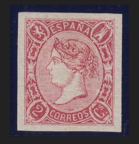 Spanje 1865 - Isabella II. COMEX certificate. - Nº 69.