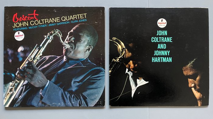 John Coltrane - Crescent / John Coltrane & Johnny Hartman - Diverse titels - LP's - Diverse persingen (zie de beschrijving) - 1972/1975