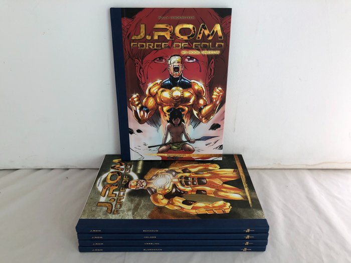 Jerom 1 t/m 5 - Force of Gold compleet - Standaard uitgaven luxe - Hardcover - Eerste druk - (2014/2016)