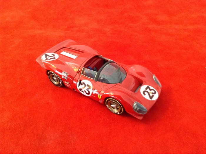 AMR/Annecy Miniature - made in France - 1:43 - ref. #19 Ferrari 330P4 Sport Spider winner 24h Daytona 1967 #23 Bandini/Amon - Geen minimumprijs