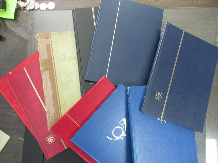 Polen 1918/2011 - Collectie Polen met aantal doubletten boeken, totaal 9 insteekboeken - m