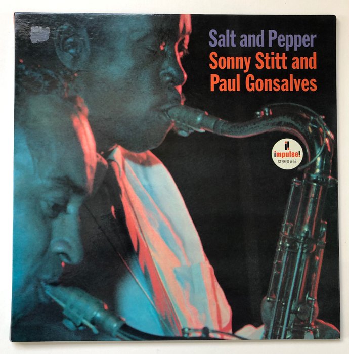 Sonny Stitt & Paul Gonsalves - Salt and Pepper - Diverse titels - LP Album - 1ste stereo persing - 1964