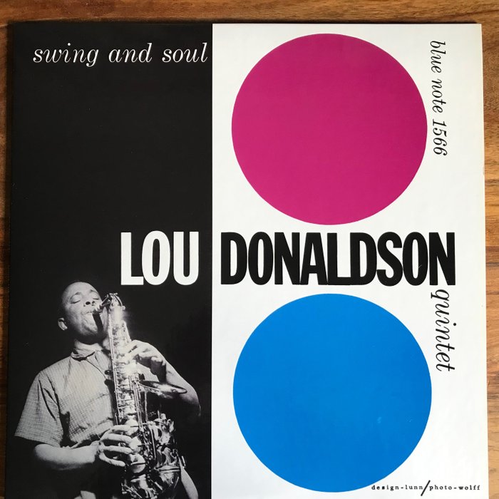 Lou Donaldson Quintet - Swing and Soul - 200 gram vinyl. High Quality Pressing. Quiex Sv-P - LP Album - 200 grams, Heruitgave, Mono - 2007