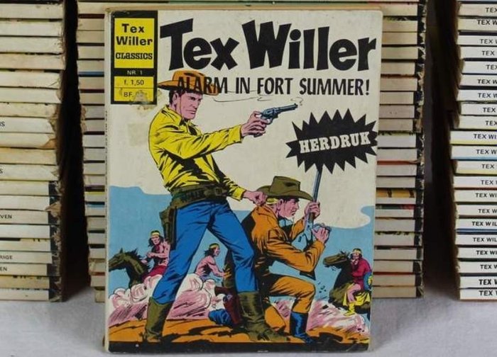 Tex Willer Classics - 105 delen in range 1 t/m 128 - Softcover - (1971/1980)