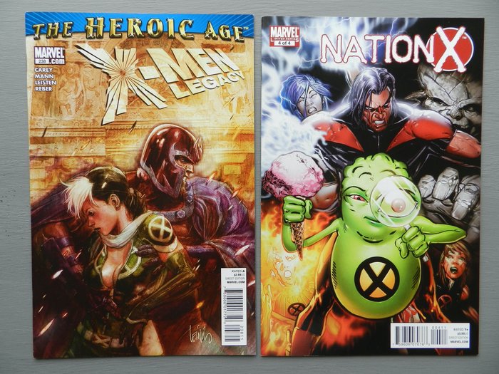 Marvel Comics - X-Men Legacy # 238-275 & 300 plus Annual # 1 & X-Men: Nation X # 1-4 - 45x - Softcover - Erstausgabe - (2009/2012)
