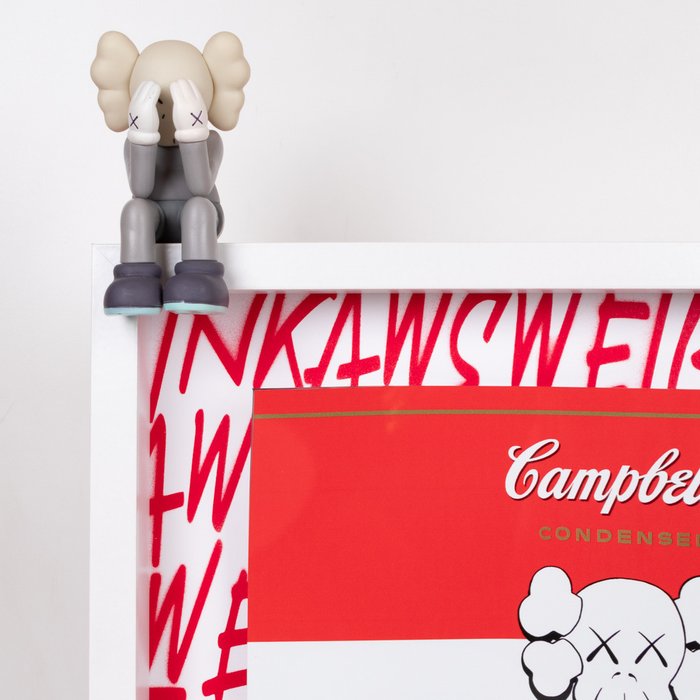 Image 3 of Ske (XXI) - Kaws x Campbell's Flag (Red Ed)