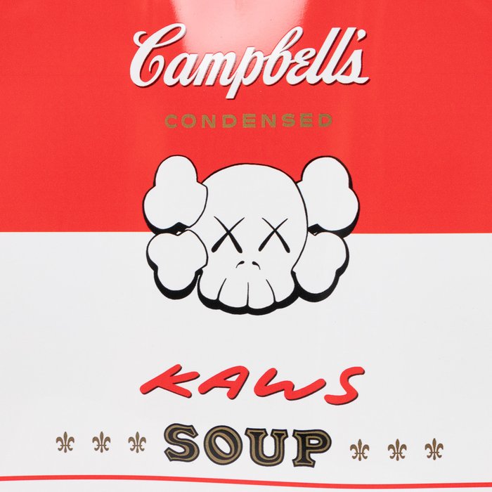 Image 2 of Ske (XXI) - Kaws x Campbell's Flag (Red Ed)