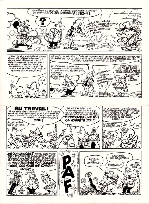 Greg - Originele pagina - Achille Talon T32 - Achille Talon et la traversée du disert - (1985)