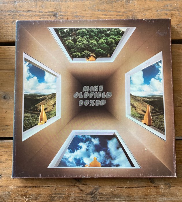 Mike Oldfield - Boxed - PROMO D.J. COPY - 4 LP Quadraphonic - LP Boxset - Quadraphonic (afspeelbaar op elke platenspeler) - 1976/1976