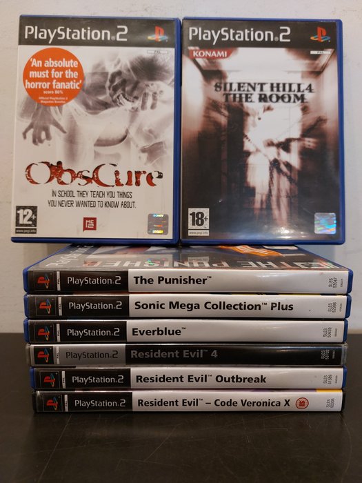 Sony PS2 - Lot with 8 (rare) topgames - CIB - See description - Video giochi - Nella scatola originale