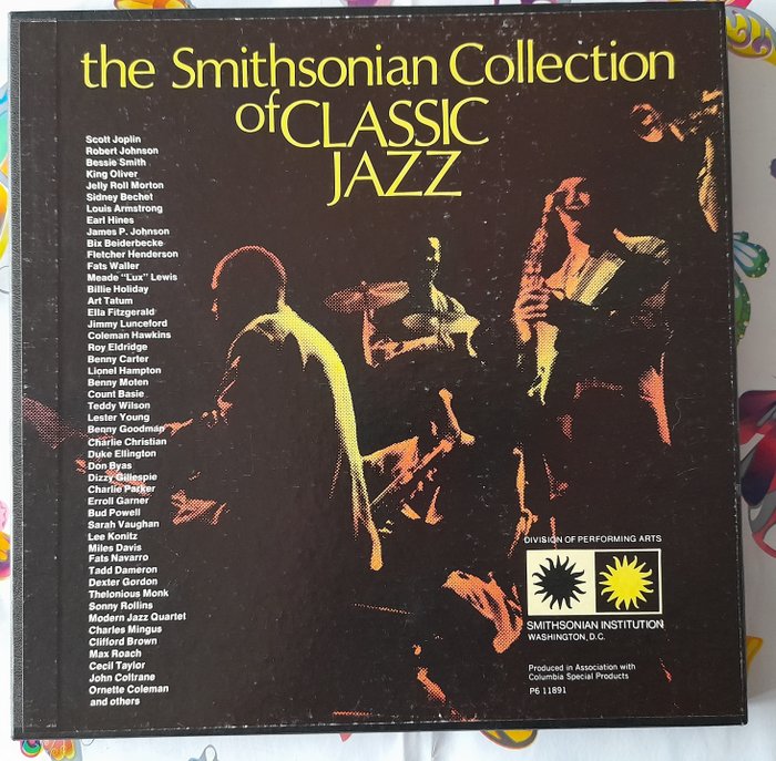 Various Artists/Bands in Jazz - Artisti vari - The Smithsonian Collection of Classic Jazz [6xLP Box Set in Near Mint] - Cofanetto LP - Stereo - 1973/1973